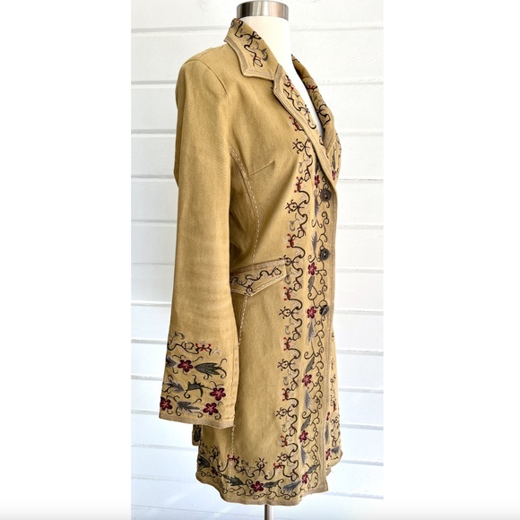 PAPARAZZI Embroidered Cotton Coat - XL - Picture 5 of 16